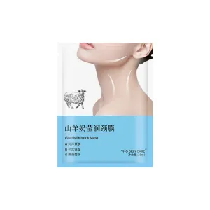 10 Piece Goat Milk Neck Masks Collagen Firming & Hydrating