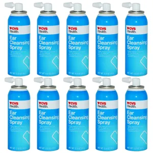 10 X Ear Cleansing Spray Irrigation Rinse Solution Clean Wash Earwax Wax Removal