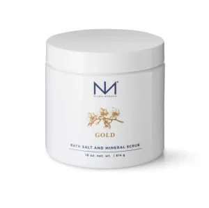 18oz GOLD BATH SALT & MINERAL SCRUB
