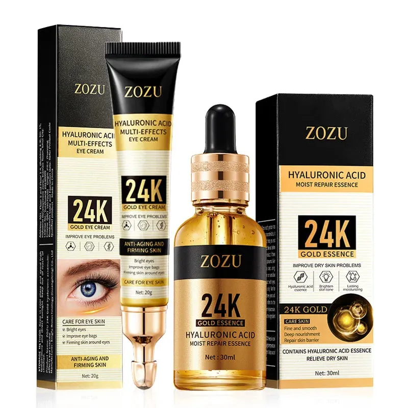 24K Gold Hyaluronic Acid Eye Care Set