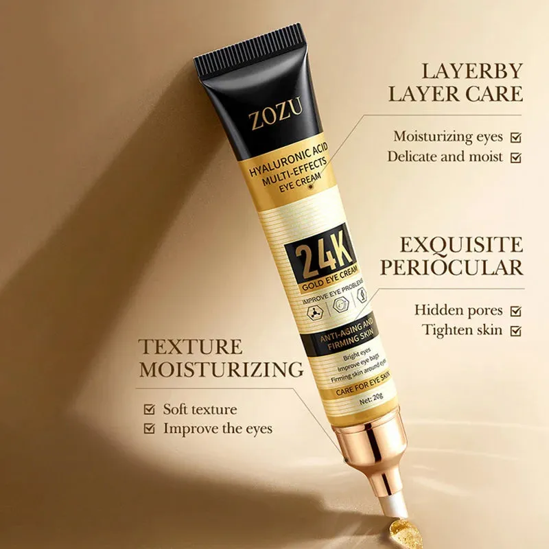 24K Gold Hyaluronic Acid Eye Care Set
