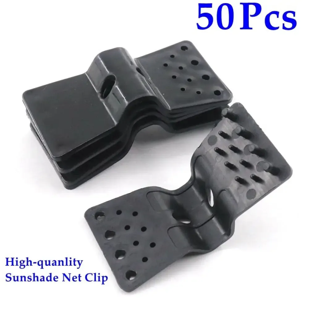 2~50pcs Sunshade Net Clips Butterfly Type Greenhouse Film Clip Garden Agriculture Tools Windproof Net Hook Instant Grommet