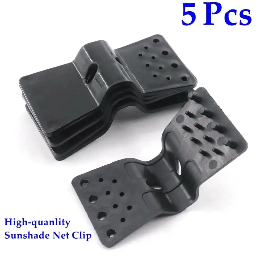 2~50pcs Sunshade Net Clips Butterfly Type Greenhouse Film Clip Garden Agriculture Tools Windproof Net Hook Instant Grommet