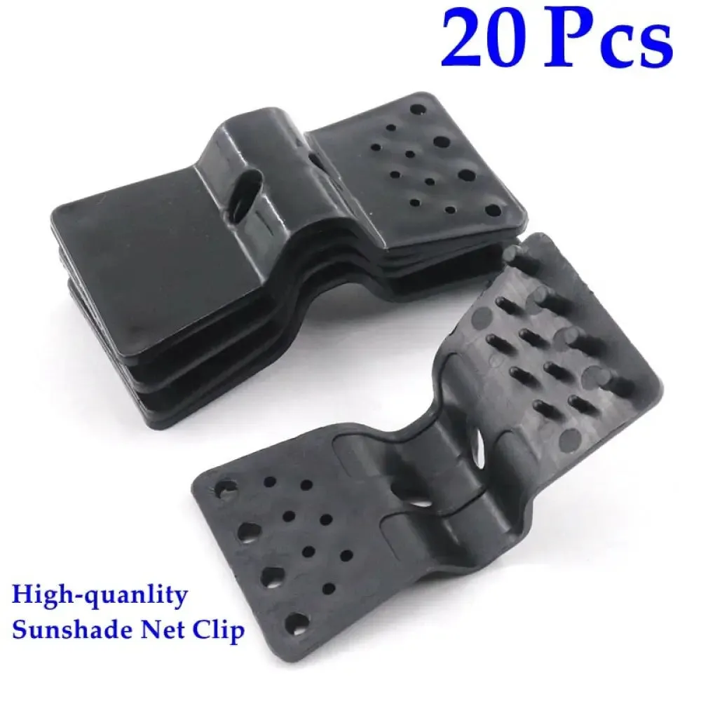 2~50pcs Sunshade Net Clips Butterfly Type Greenhouse Film Clip Garden Agriculture Tools Windproof Net Hook Instant Grommet