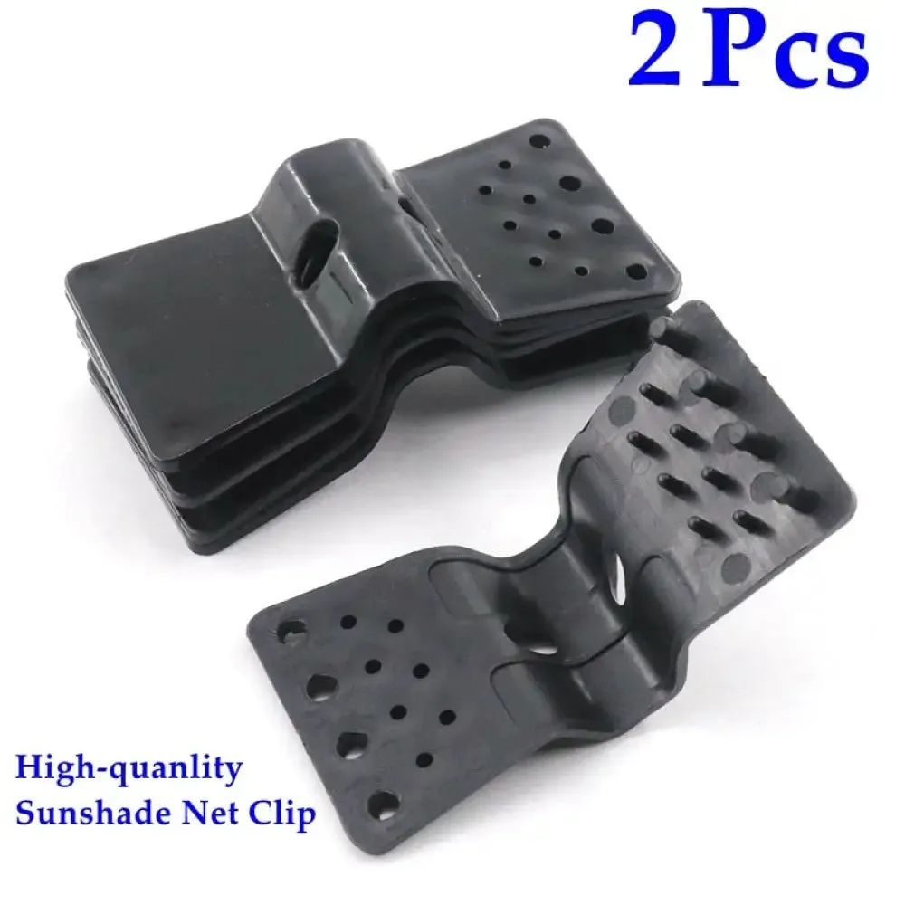 2~50pcs Sunshade Net Clips Butterfly Type Greenhouse Film Clip Garden Agriculture Tools Windproof Net Hook Instant Grommet