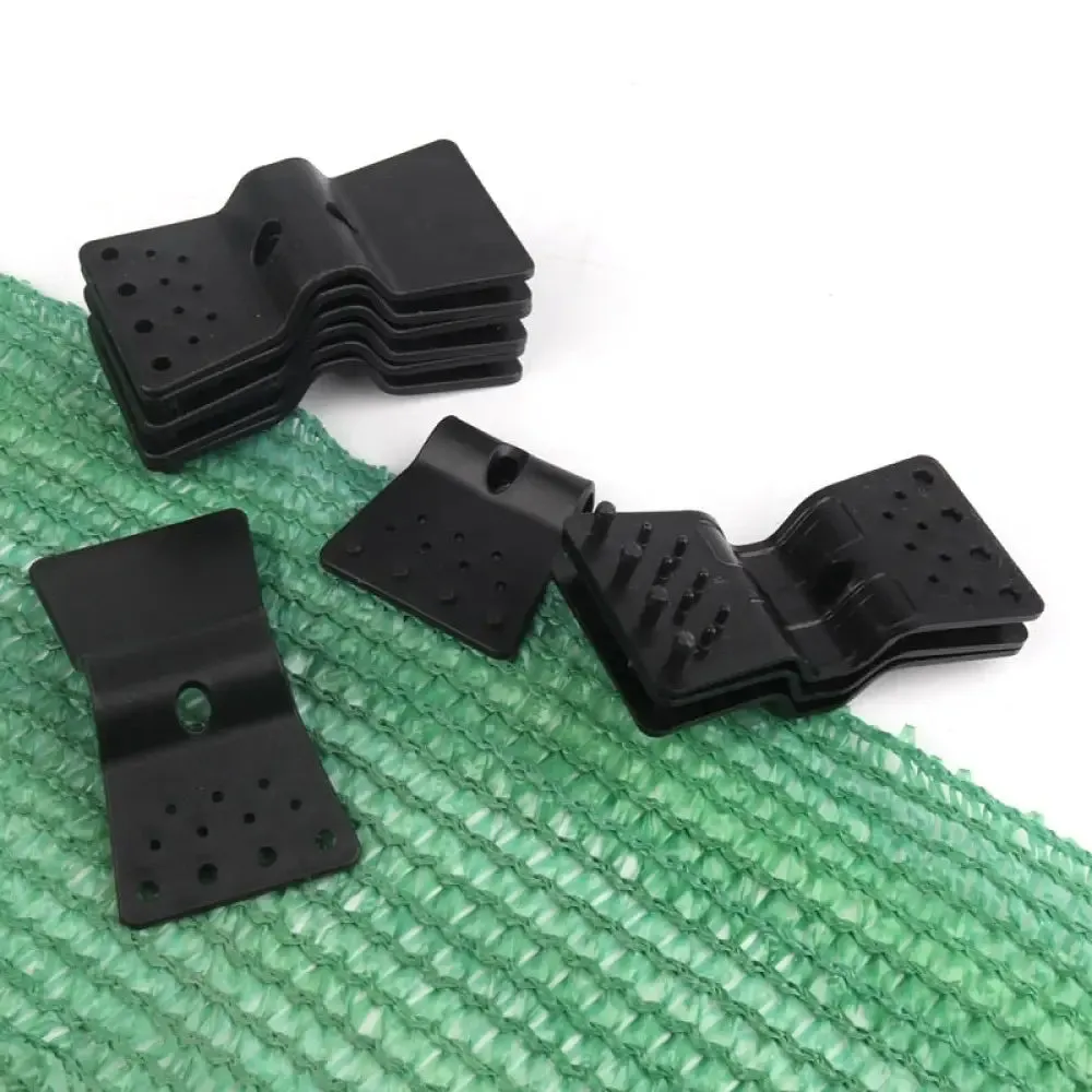 2~50pcs Sunshade Net Clips Butterfly Type Greenhouse Film Clip Garden Agriculture Tools Windproof Net Hook Instant Grommet