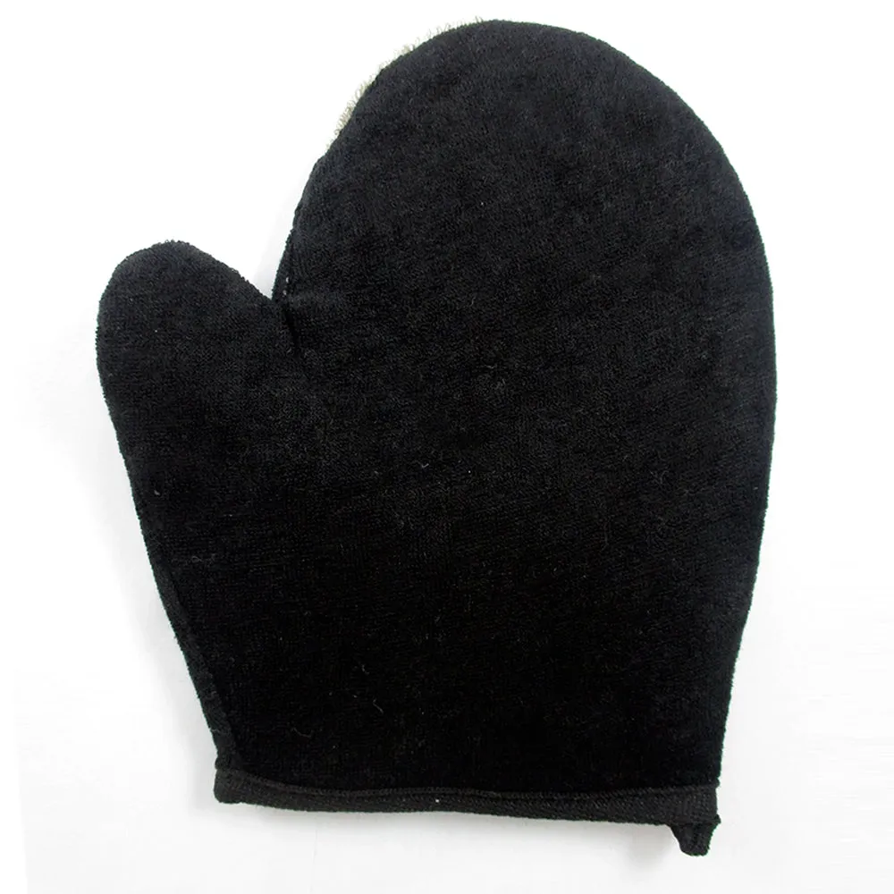 6 Pc Exfoliating Spa Bath Gloves Loofa Brush Scrub Shower Glove Skin Scrubber