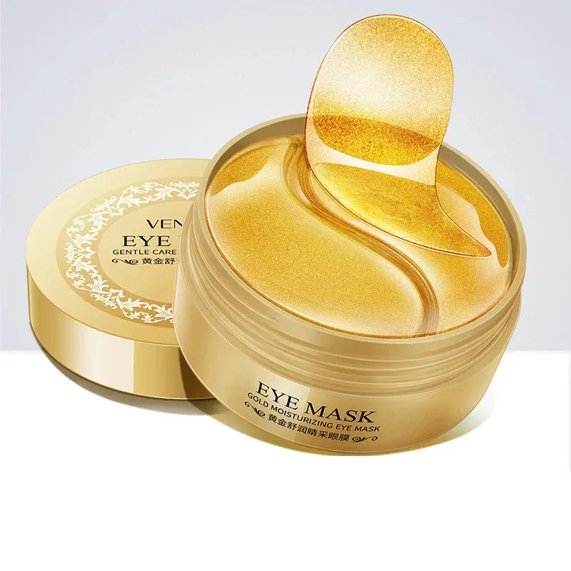60 Piece Seaweed Gold Collagen Eye Mask Anti Dark Circles & Bags Moisturizing & Anti Aging Eye Patches