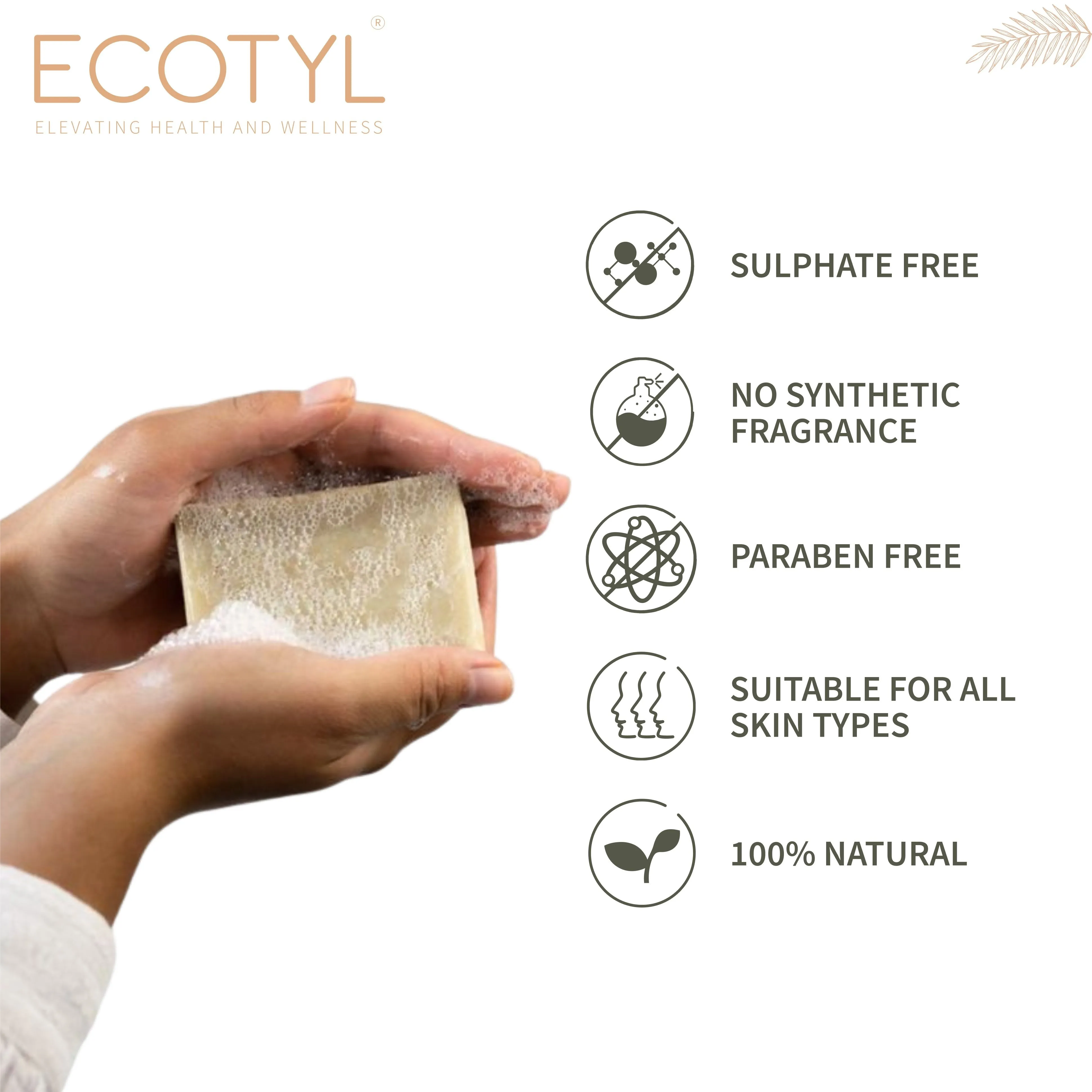 Coconut Milk Soap with Vanilla Set of 2