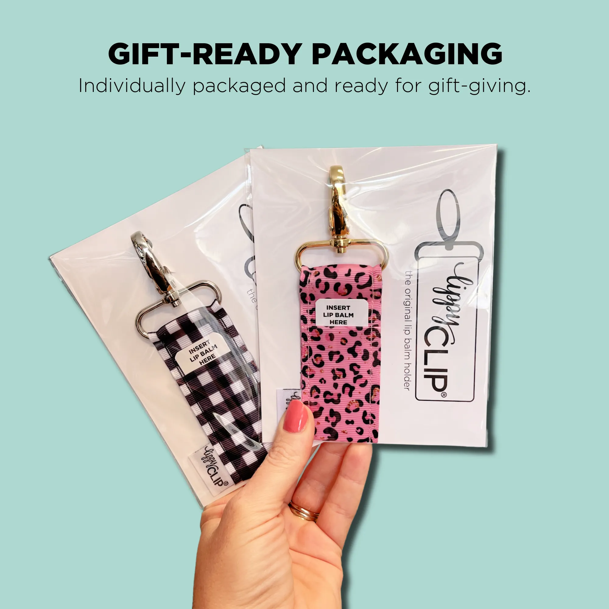 Cute Little Cactus LippyClip Lip Balm Holder