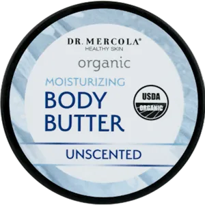 Dr. Mercola Organic Body Butter Unscented 4 oz