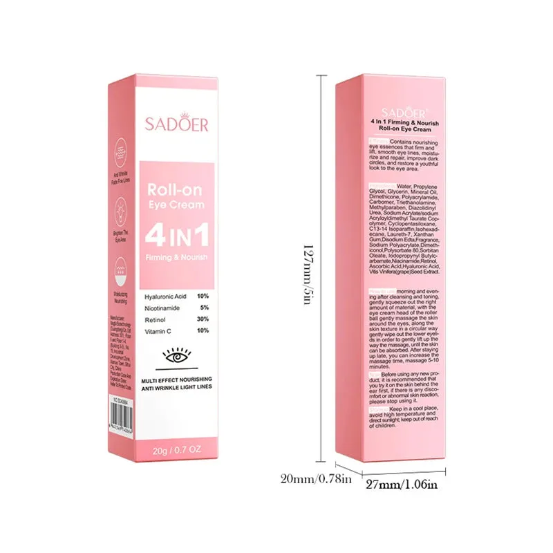 Eye Cream Instant Get Rid Of Puffy Eye Collagen Anti-wrinkle Fade Fine Lines Firm Skin Anti Dark Circle Brighten Eye Care Makeup