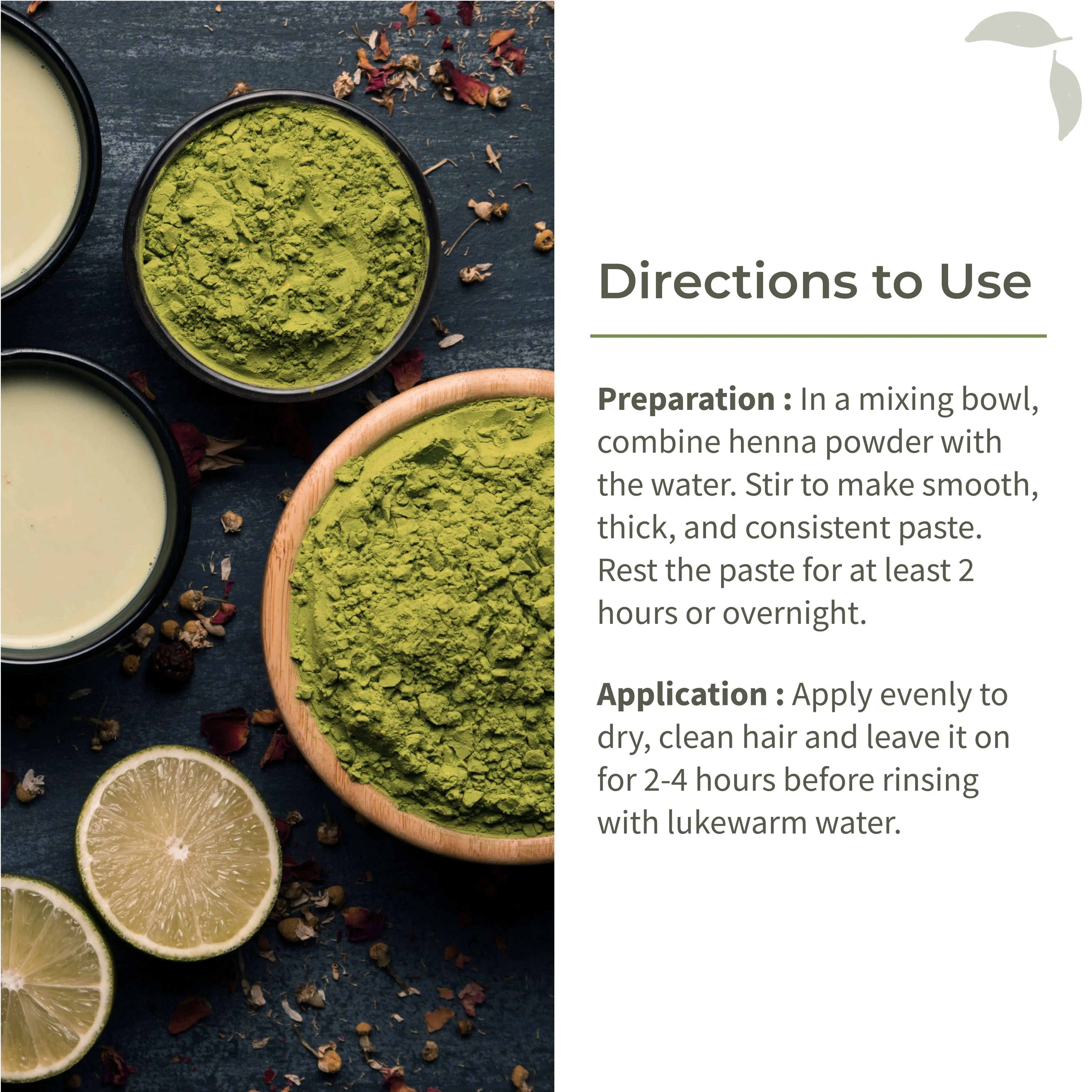 Henna Powder Natural Hair Dye
