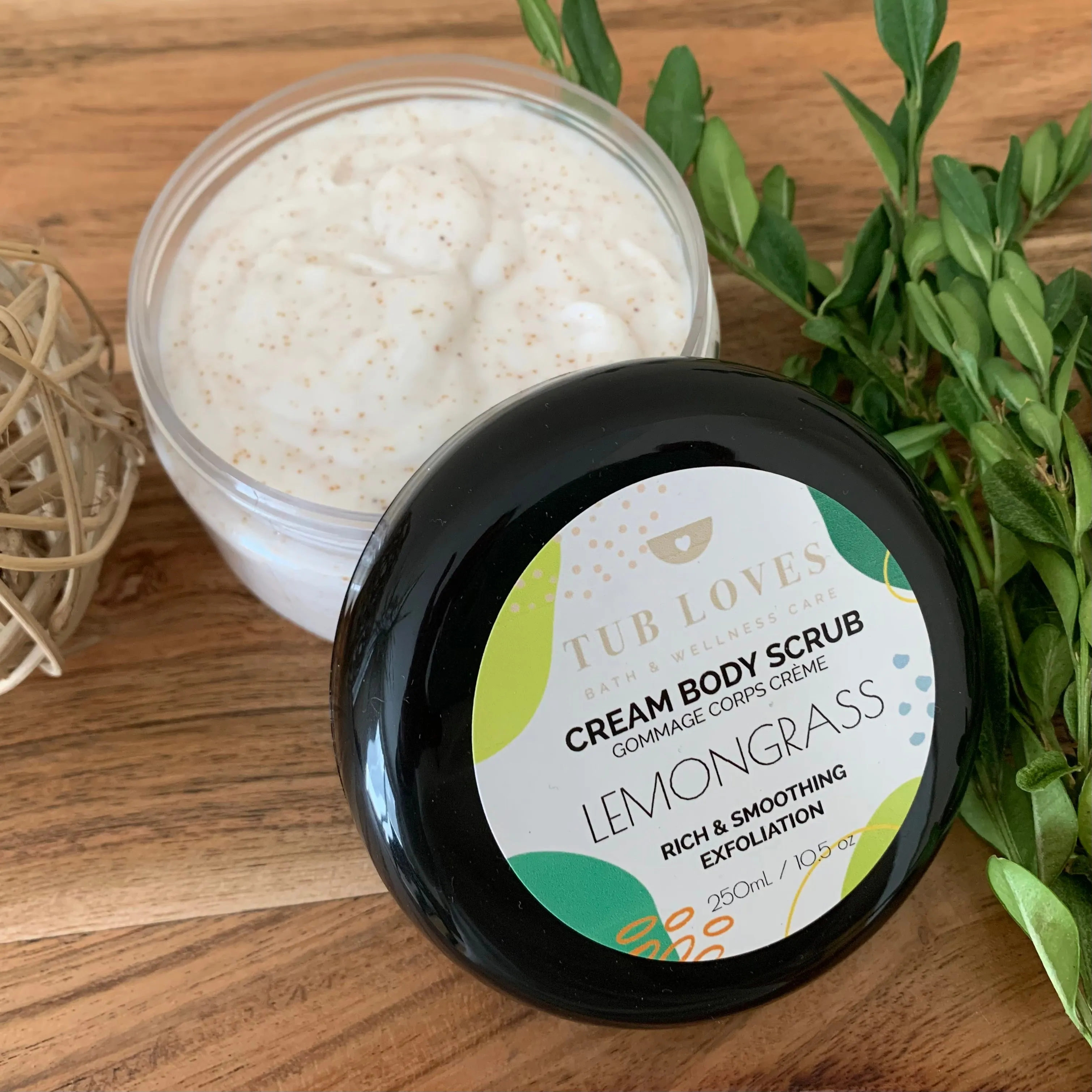 Lemongrass Exfoliating Body Scrub
