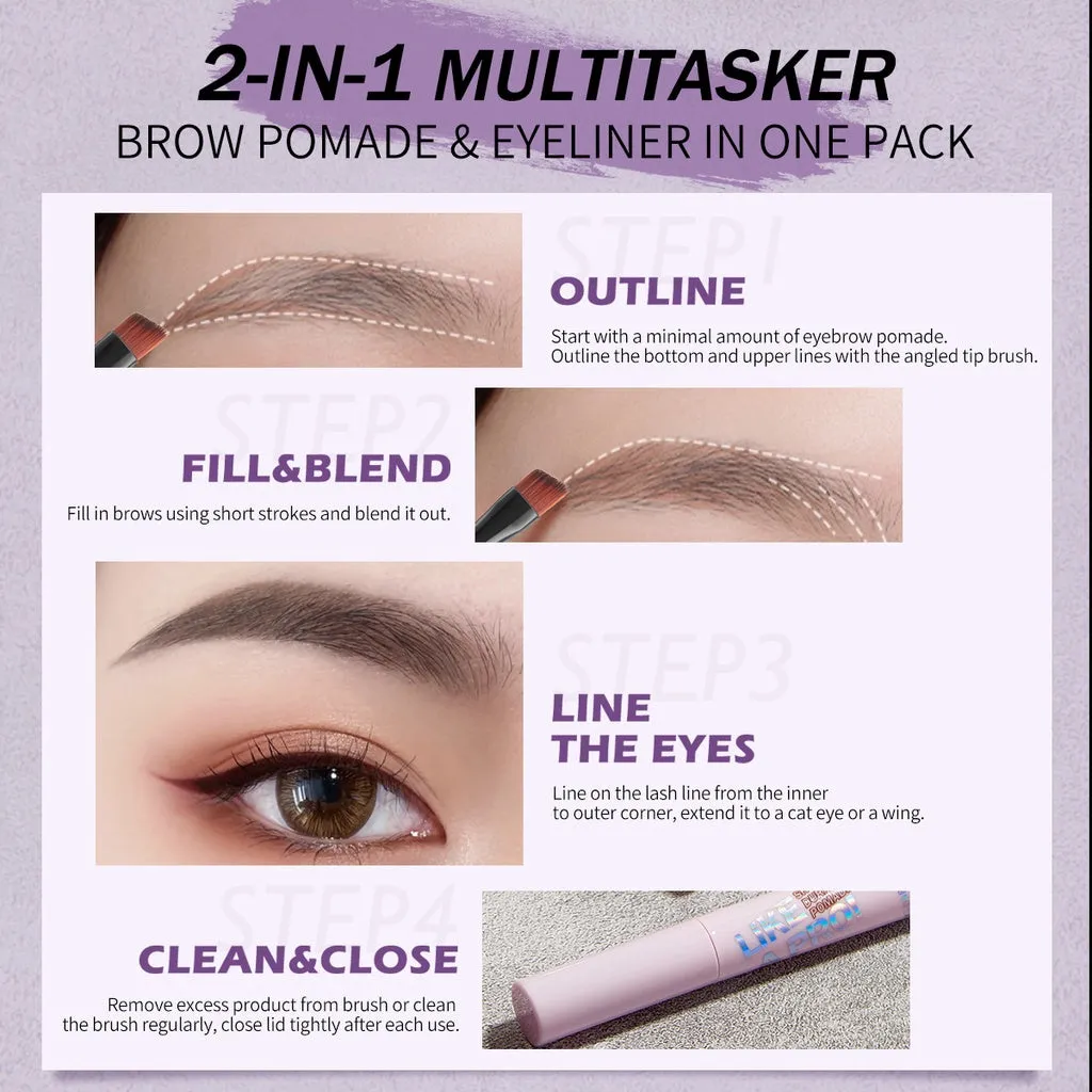 Like A Pro! Shockproof Durabrow Eyebrow Pomade