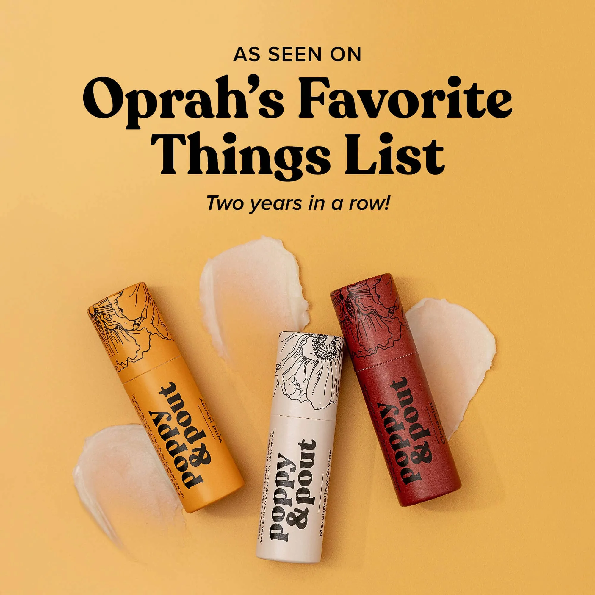 Lip Balm, Marshmallow Creme // Poppy & Pout