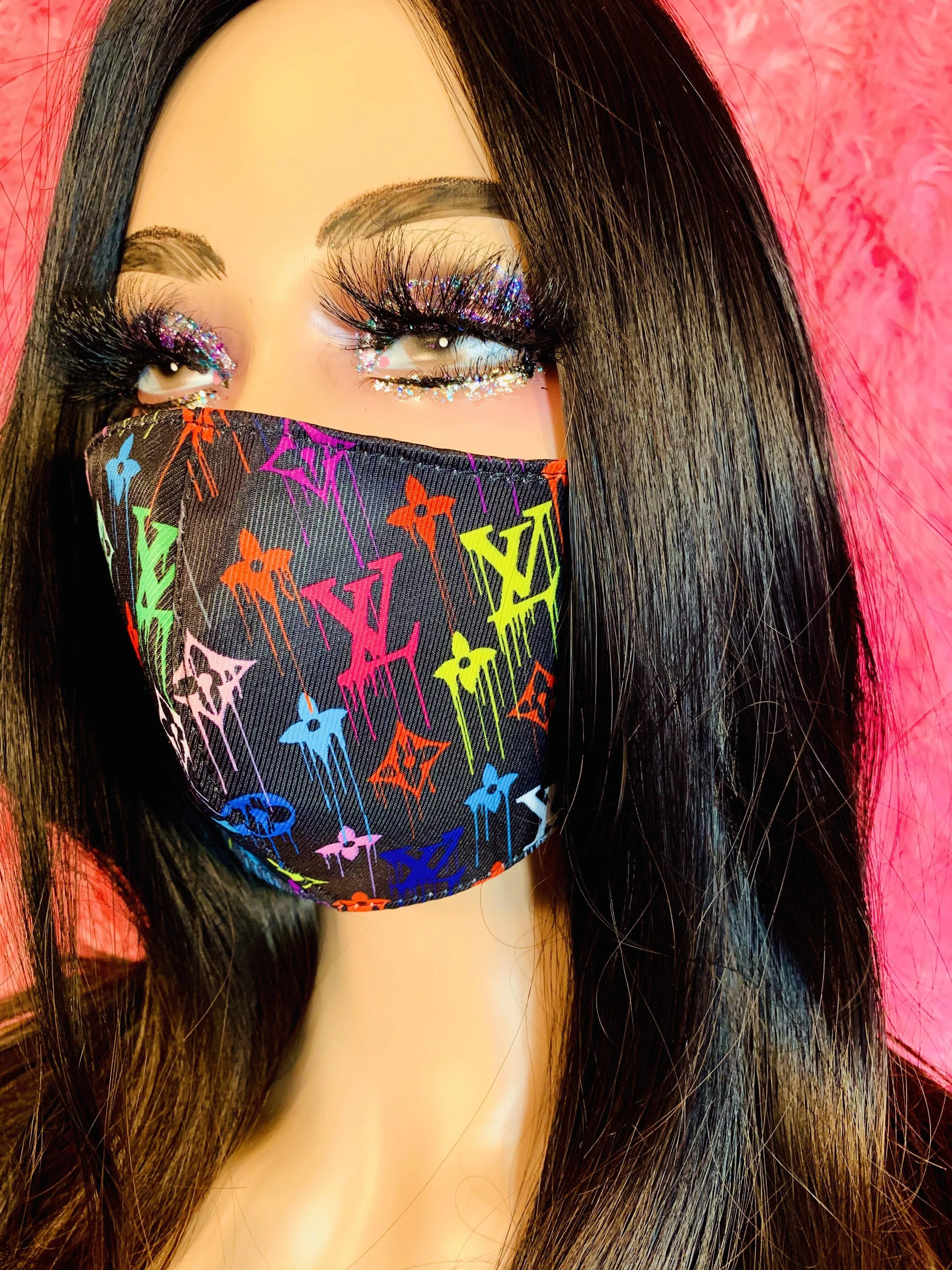 LV Drip Face Mask