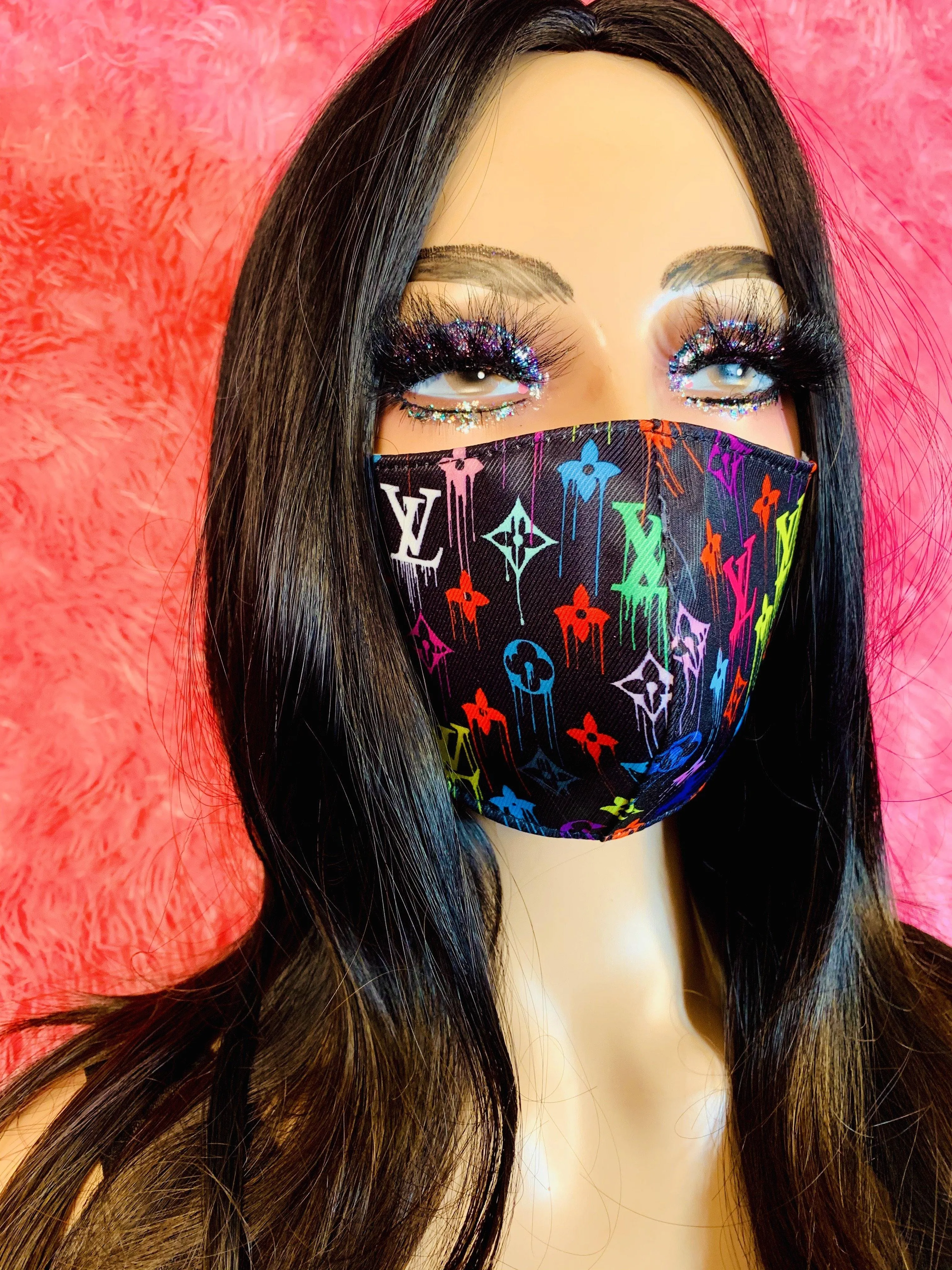 LV Drip Face Mask