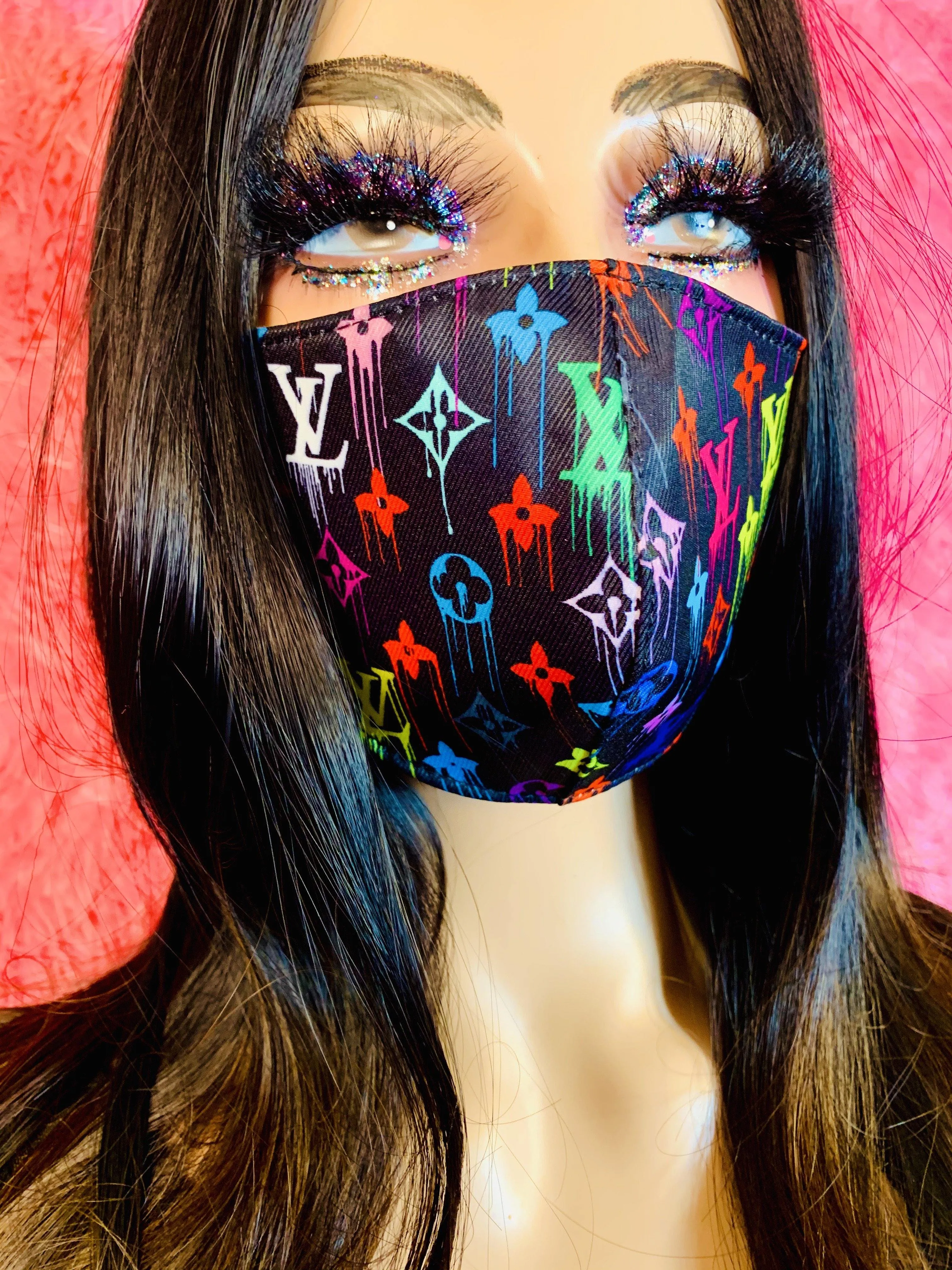 LV Drip Face Mask