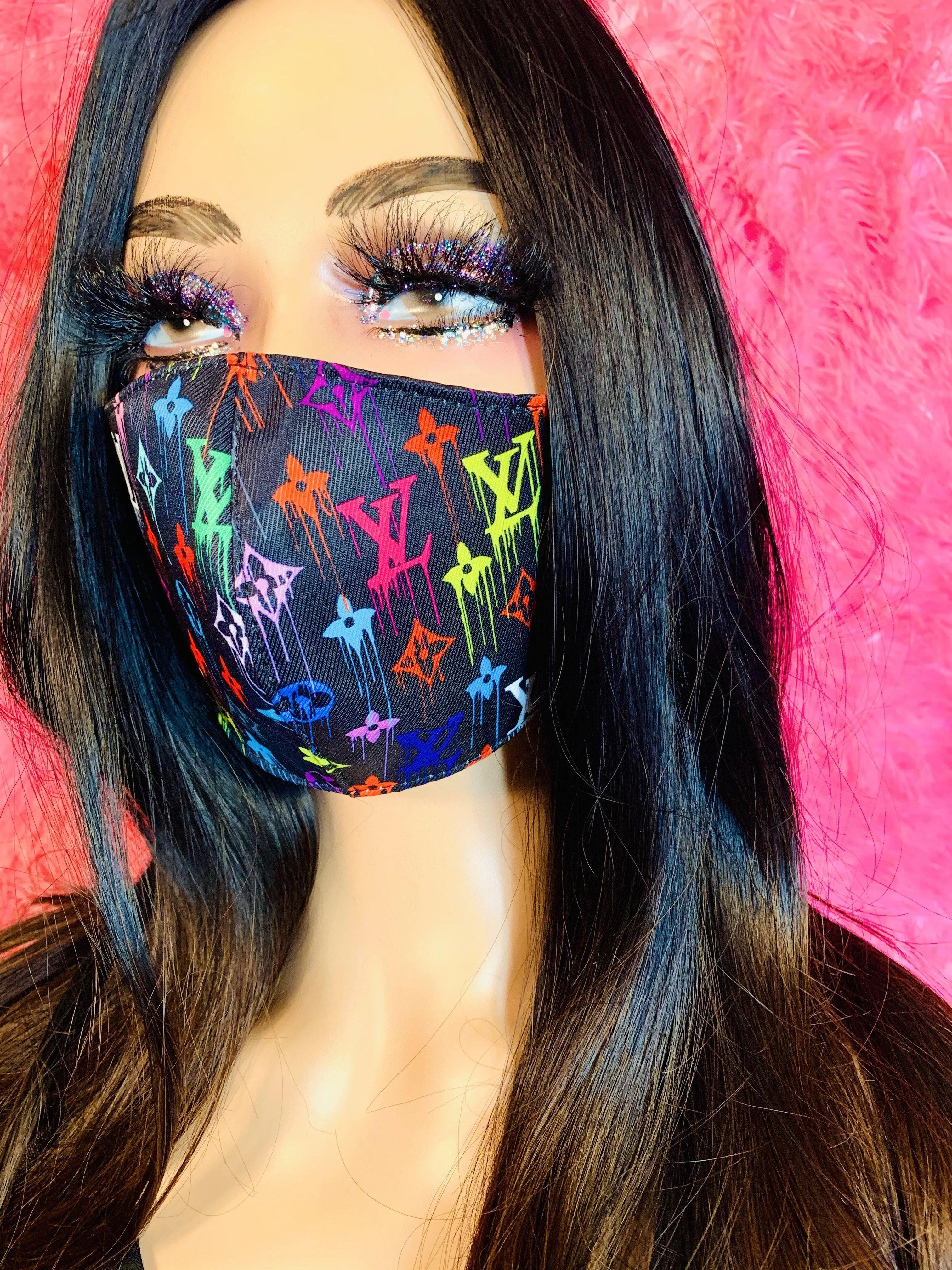 LV Drip Face Mask