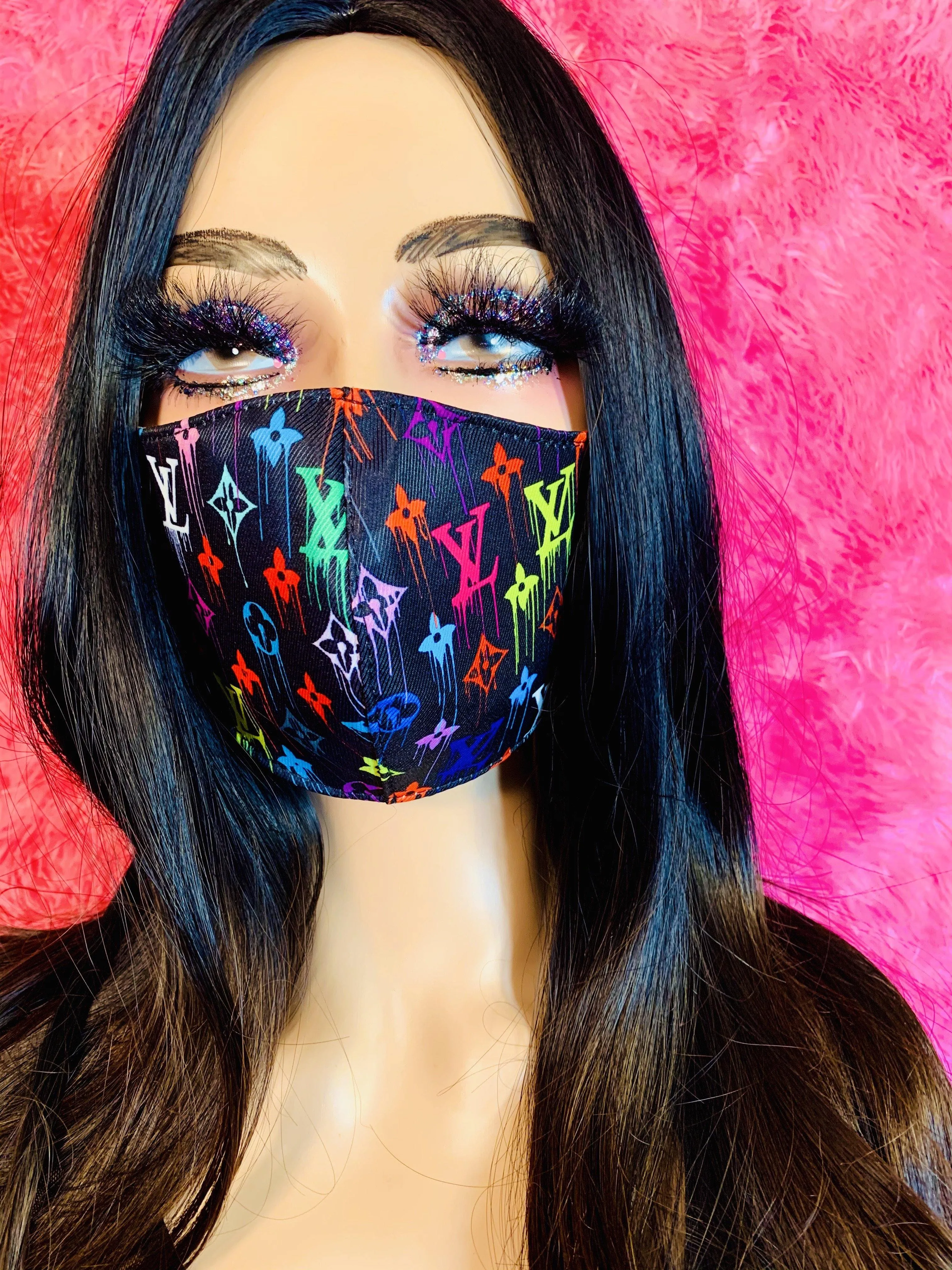 LV Drip Face Mask