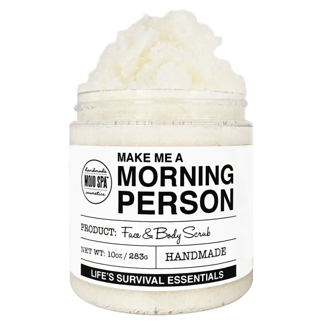 Make Me a Morning Person Face & Body Scrub
