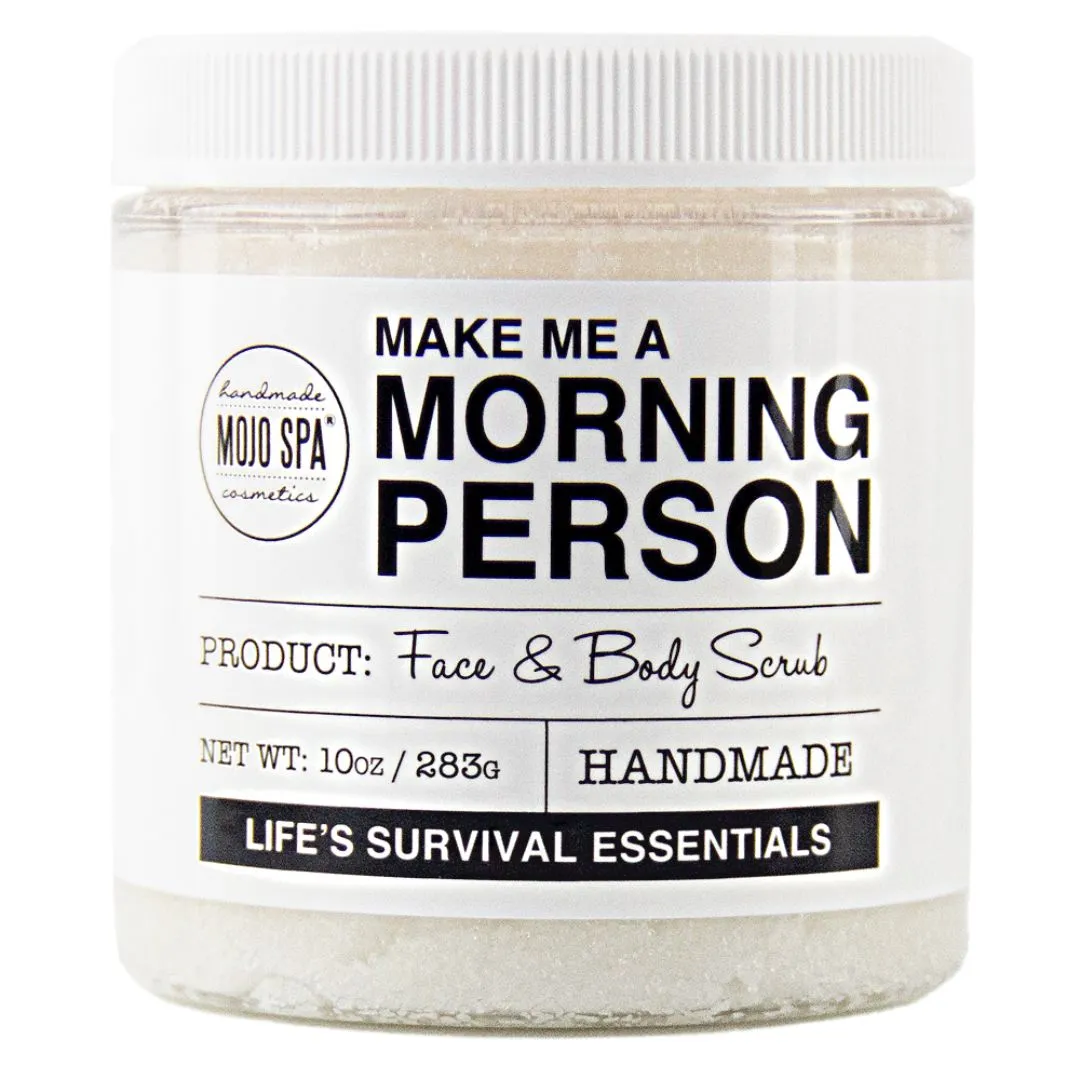 Make Me a Morning Person Face & Body Scrub