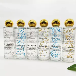 Natural Organic 24K Gold Serum – Whitening, Anti-Aging & Pigmentation Removal with Vitamin C & Collagen.