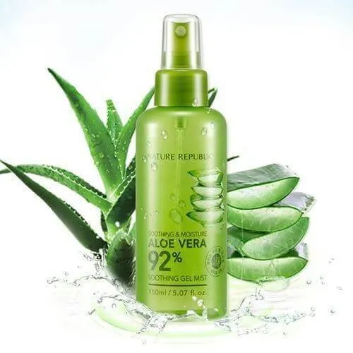 NATURE REPUBLIC 92% Aloe Vera Soothing Gel Mist 150ml, 1pc