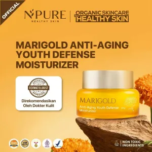 NPURE Marigold Anti-Aging Youth Defense Moisturizer/ Aging Cream / Flek Hitam / Pelembap Awet Muda