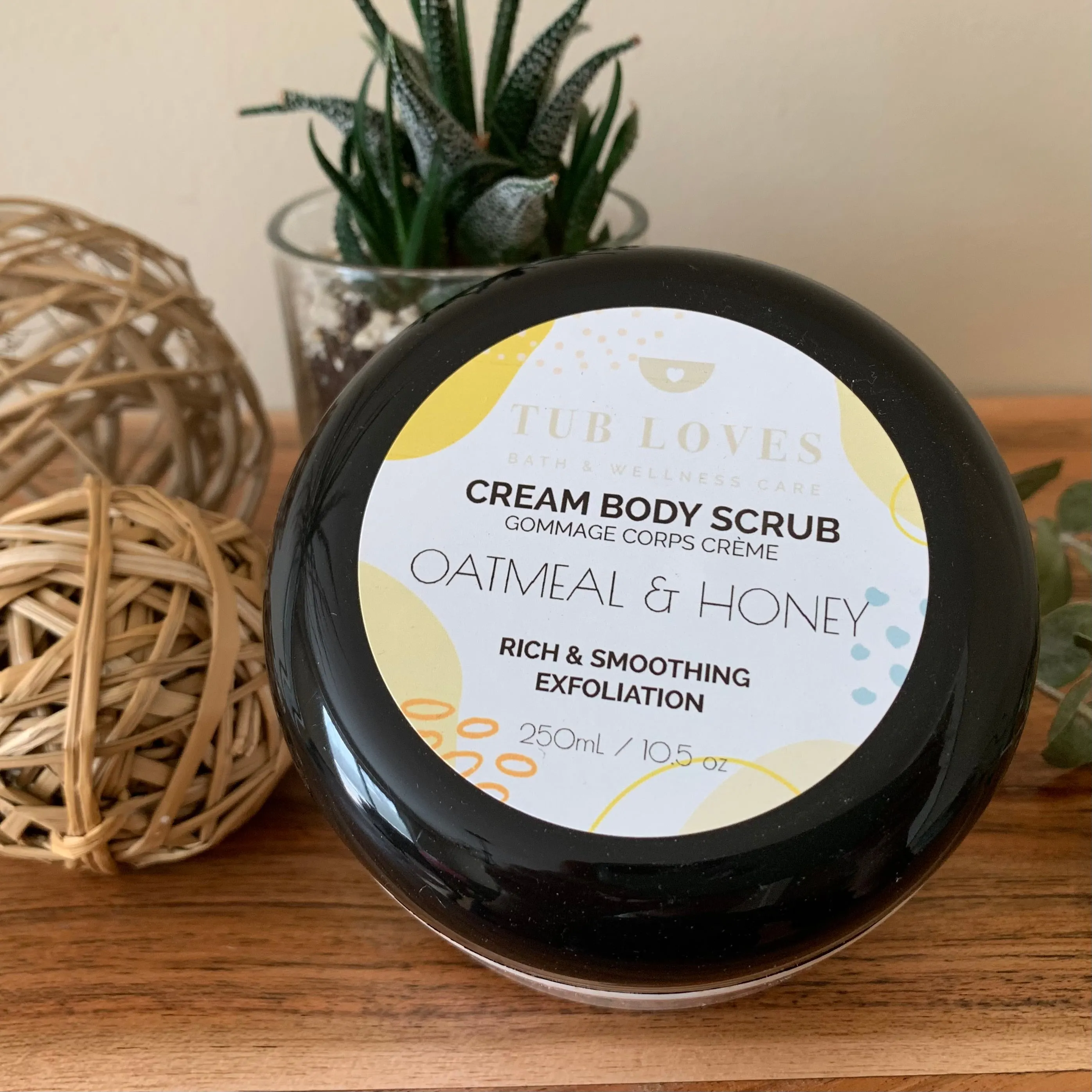 Oatmeal & Honey Exfoliating Body Scrub