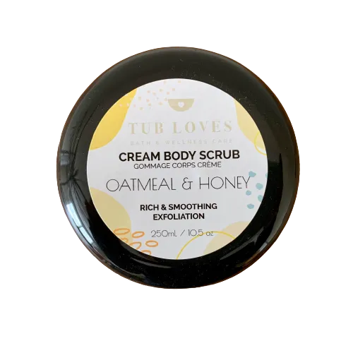 Oatmeal & Honey Exfoliating Body Scrub