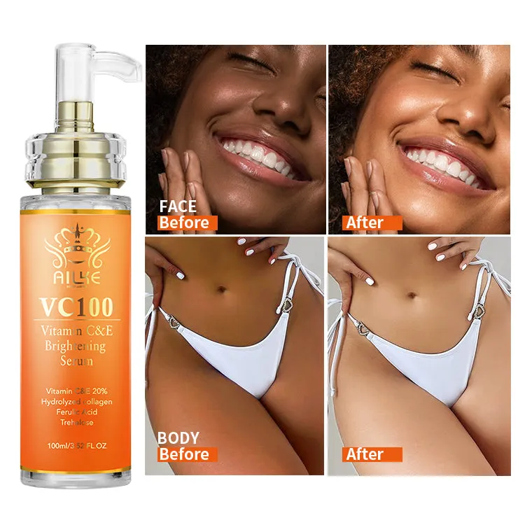 OEM Organic Hydrolyzed Collagen Vitamin C Serum – Whitening, Anti-Aging & Moisturizing, Evens Skin Tone