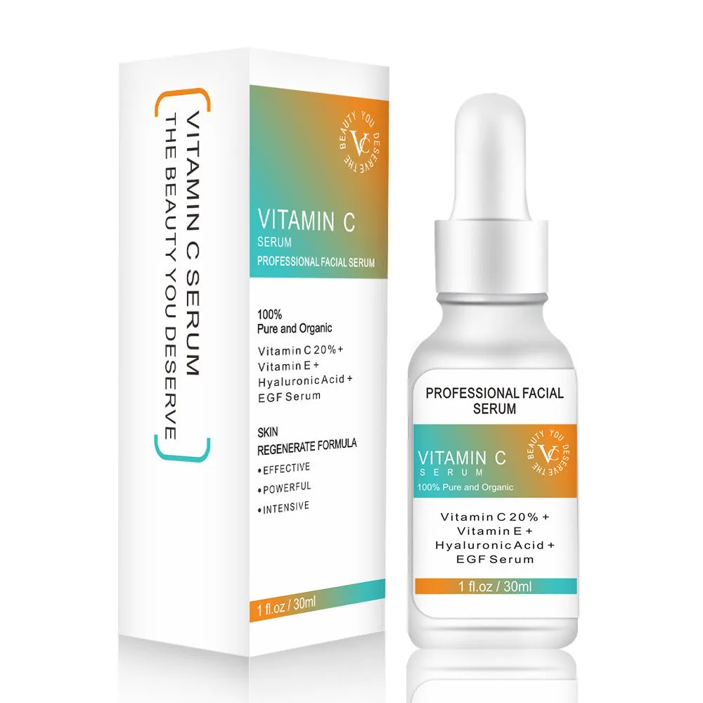 Organic Skin Care Whitening & Anti-Aging Face Serum – 30ml Vitamin C