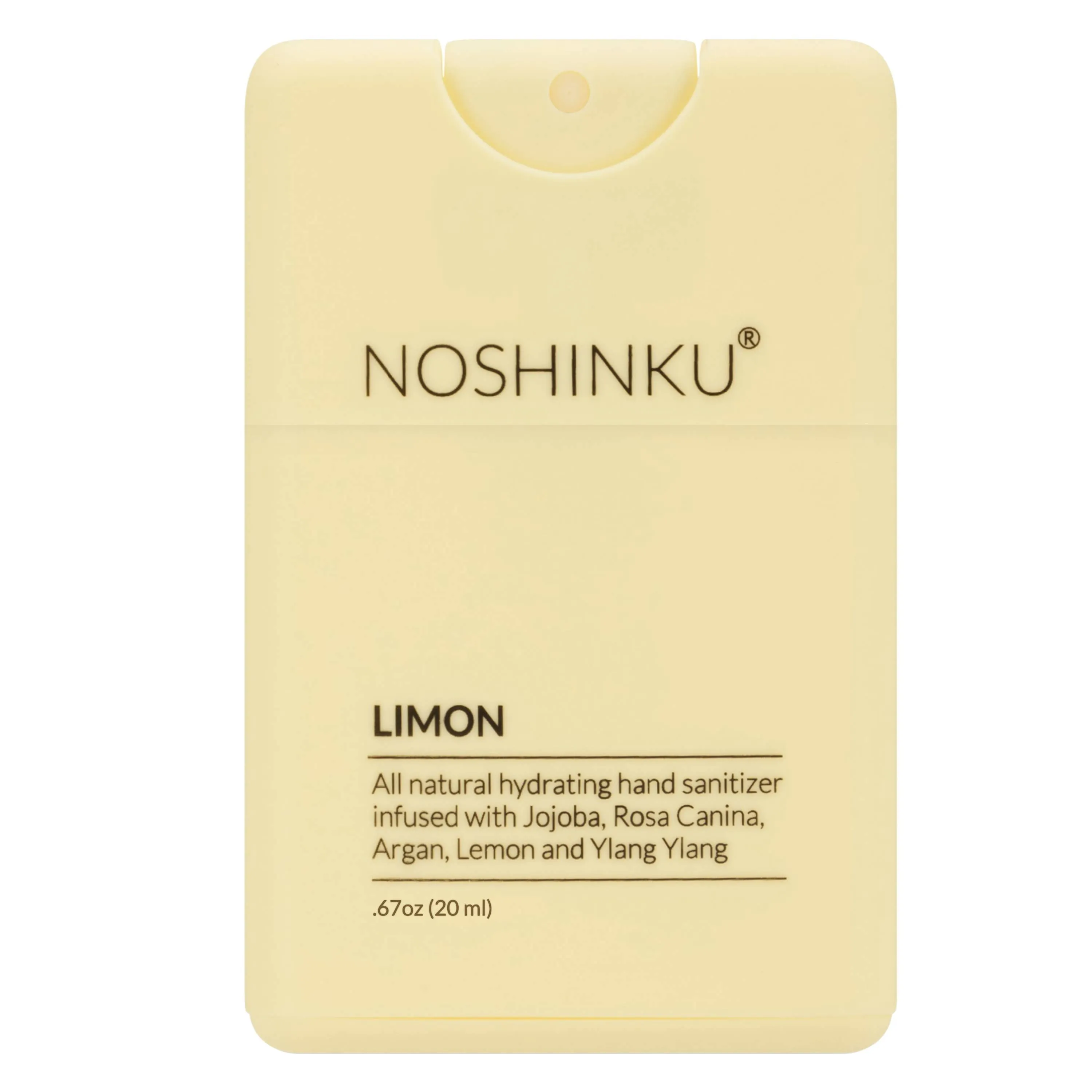 Refillable Lemon  Moisturizing Pocket Sanitizer