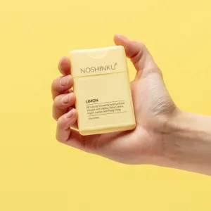 Refillable Lemon  Moisturizing Pocket Sanitizer
