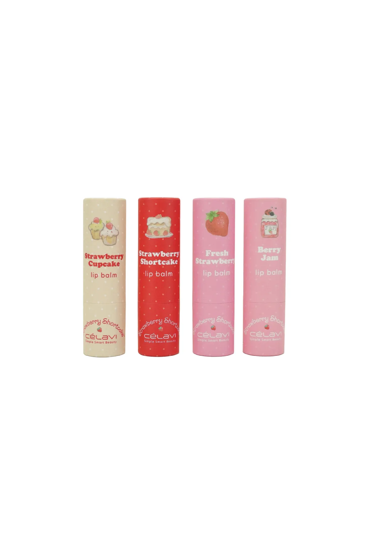 Shortcakes Lip Balm (4 Pack)