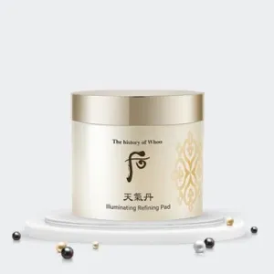 THE WHOO Cheongidan Hwahyeon llluminating Refining Pad 160ml  60 sheets
