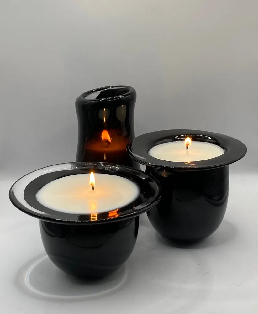 Tobacco Ring Candle/Vase