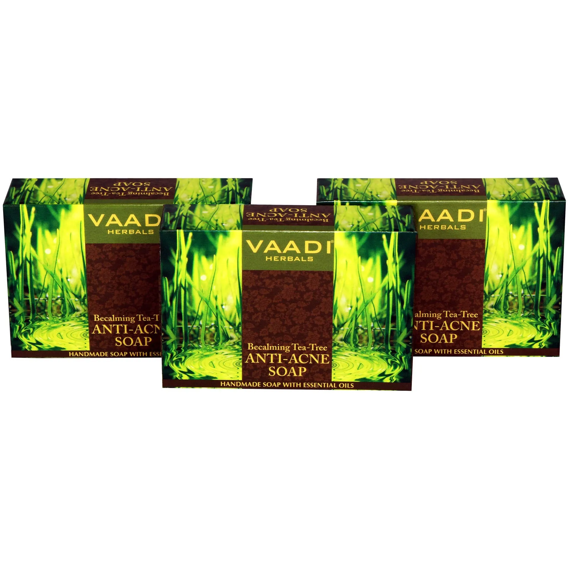 Value Pack of 3 Becalming Tea Tree Soap Anti-Acne therapy (3 X 75 gms)