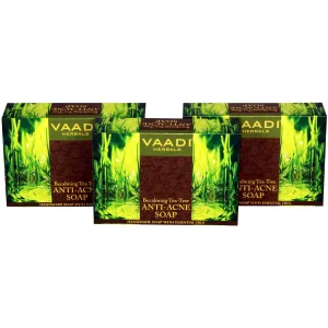 Value Pack of 3 Becalming Tea Tree Soap Anti-Acne therapy (3 X 75 gms)