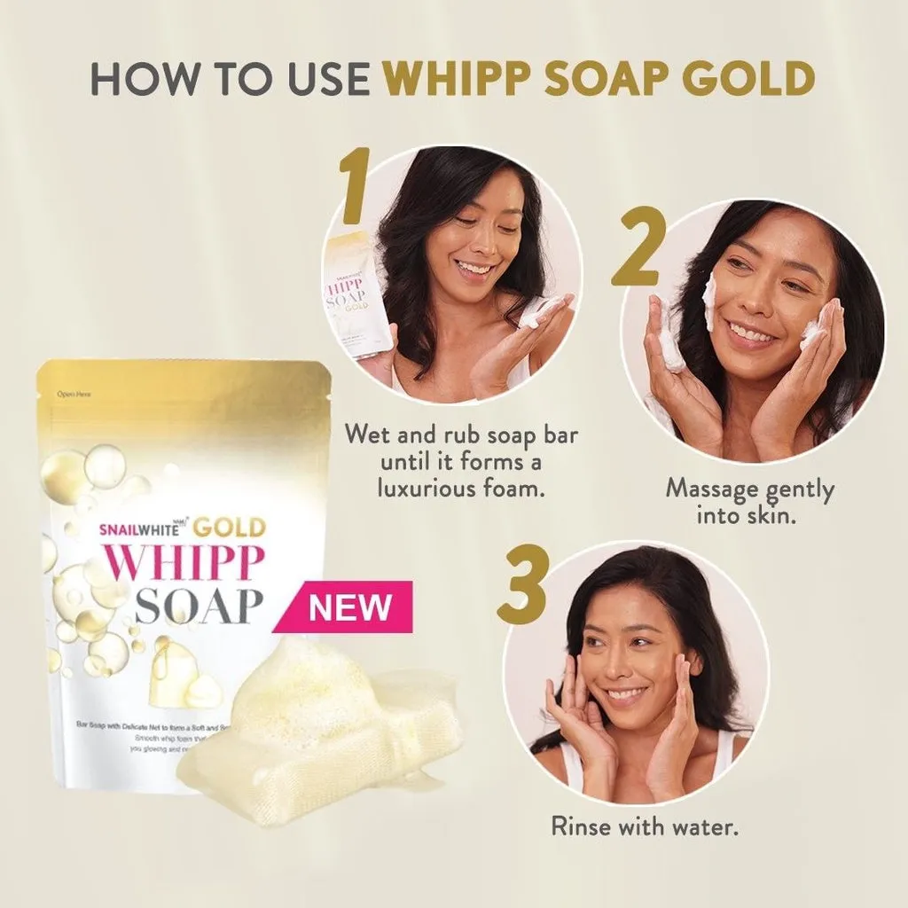 Whipp Soap Gold 100g